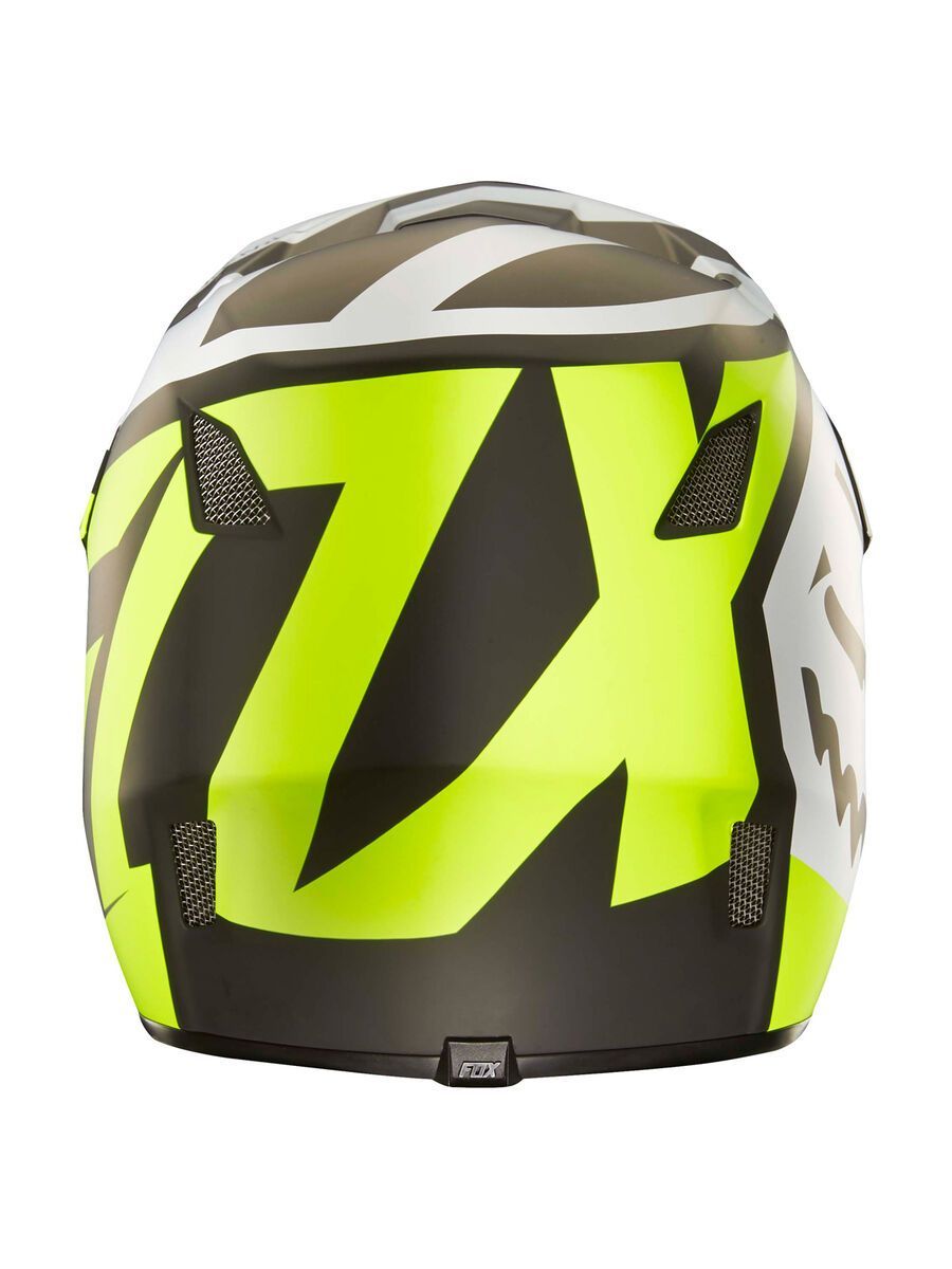 Fox Rampage Comp Creo Helmet, white/yellow - Bild 4