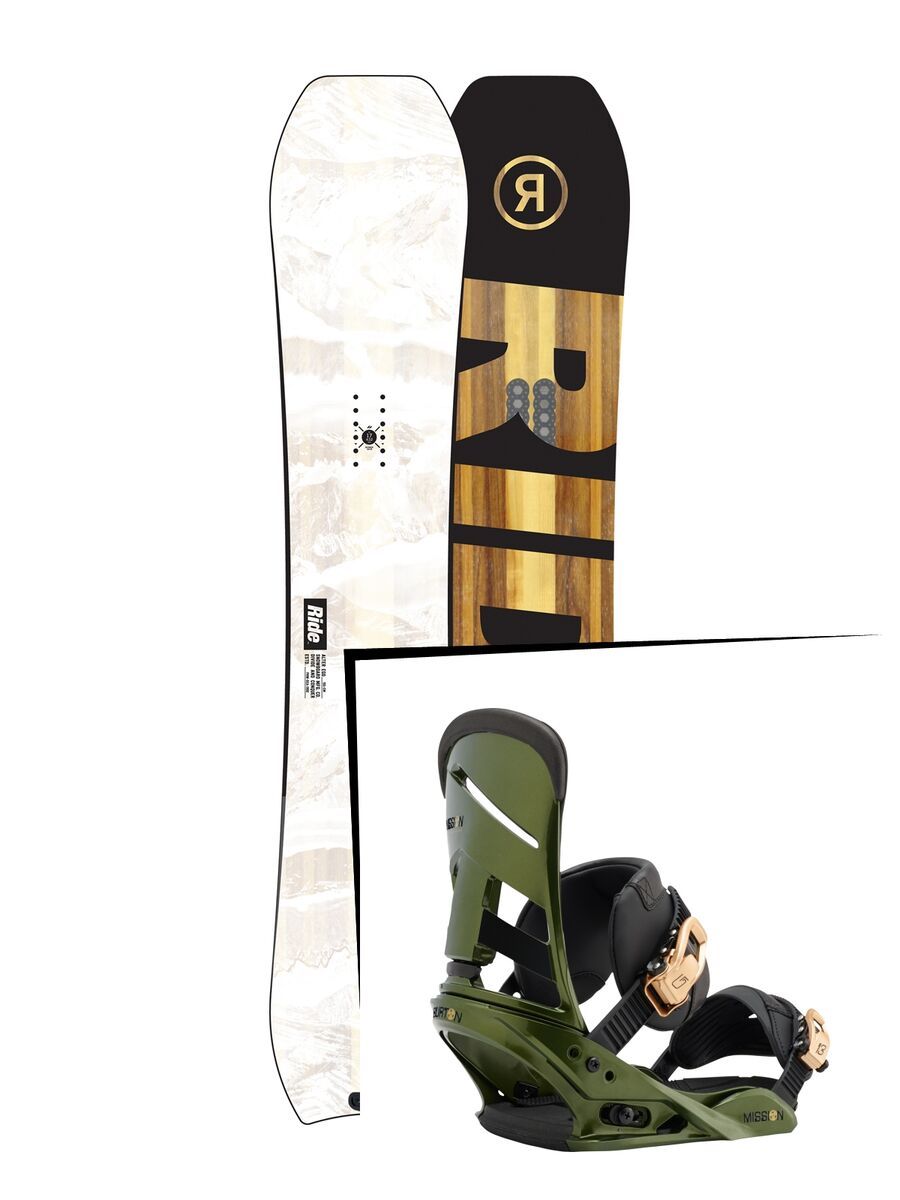 Set: Ride Alter Ego 2017 + Burton Mission (1712882S) - Bild 1