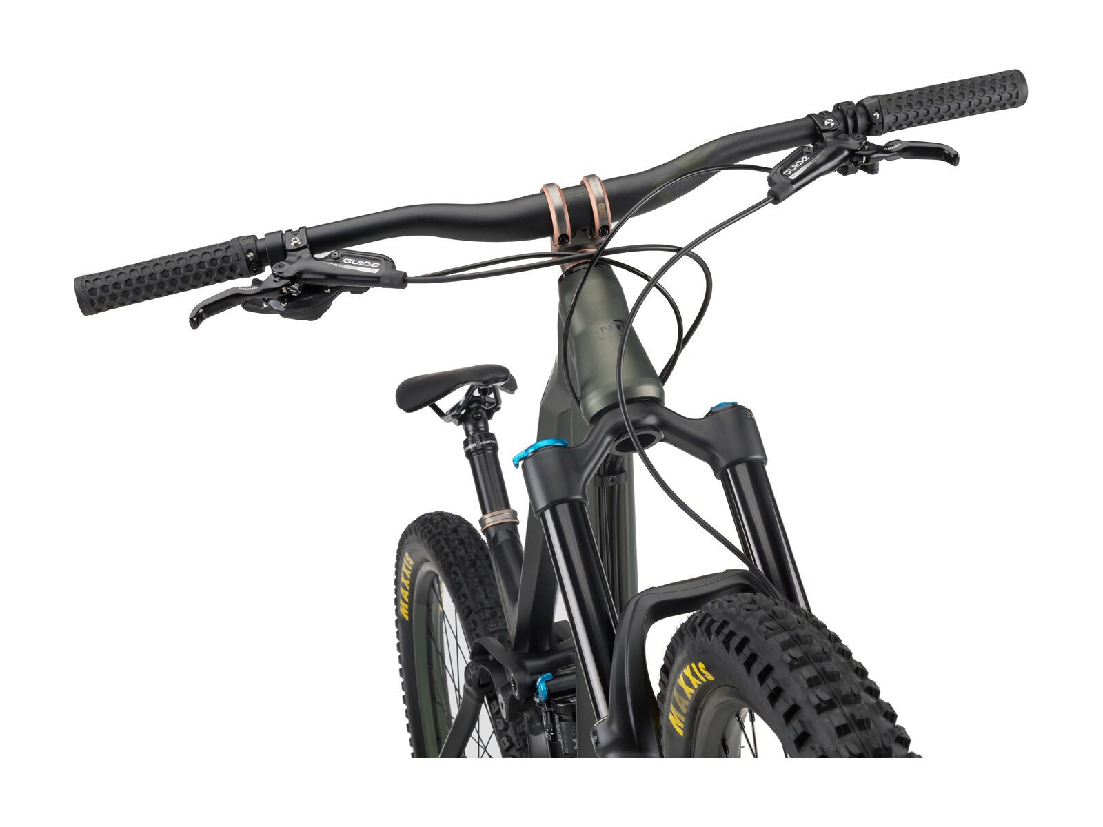 NS Bikes Define AL 150, black/green - Bild 8