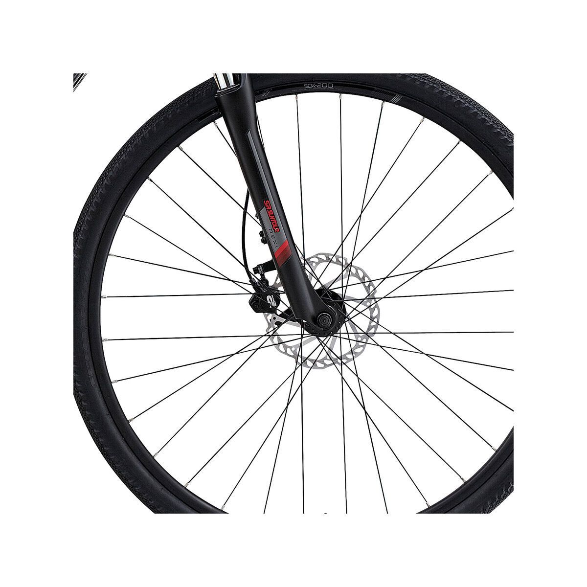 Specialized Crosstrail Sport Disc, satin black/charcoal/red - Bild 2