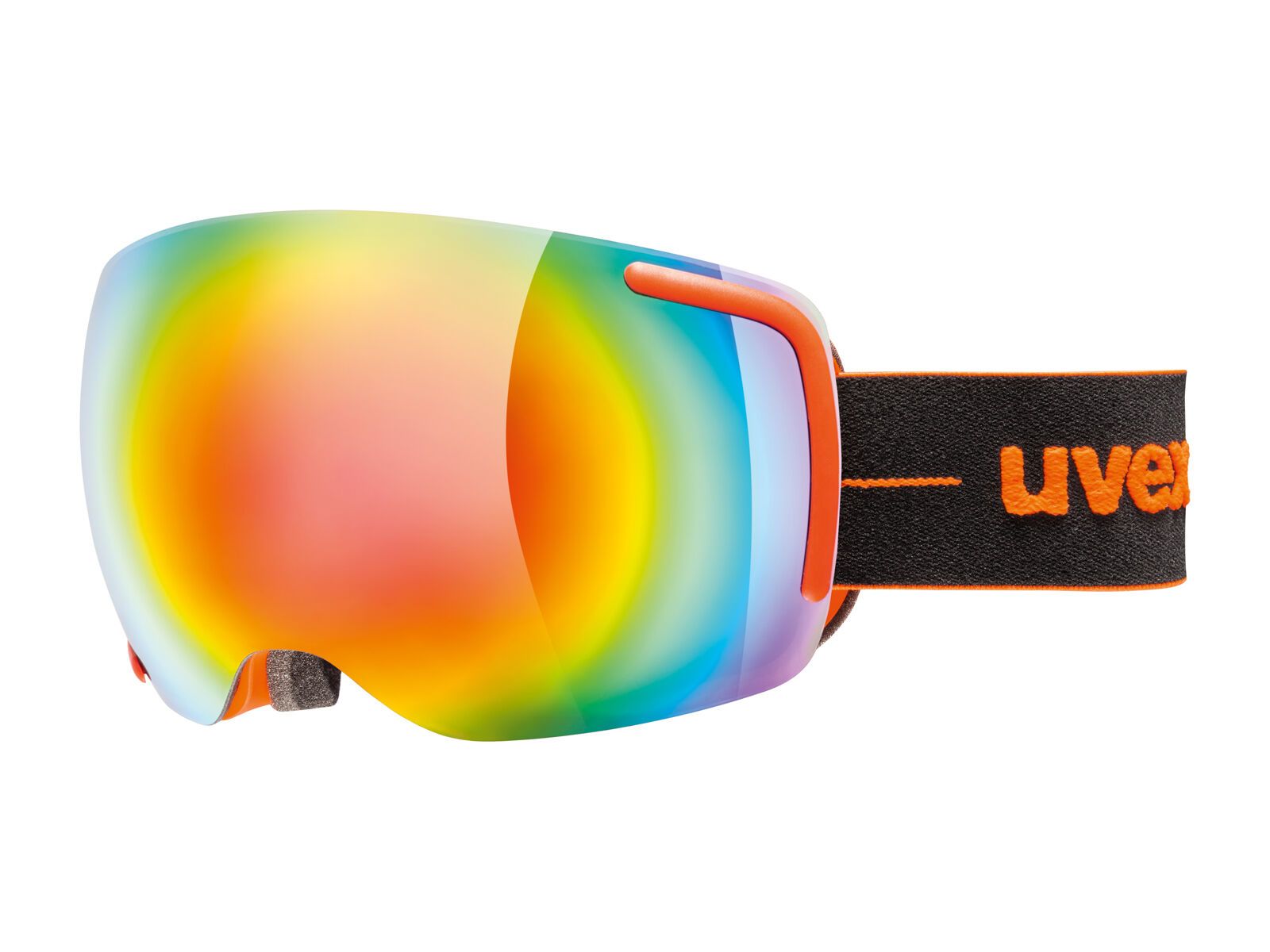 uvex big 40 FM, orange mat/Lens: mirror rainbow - Bild 1