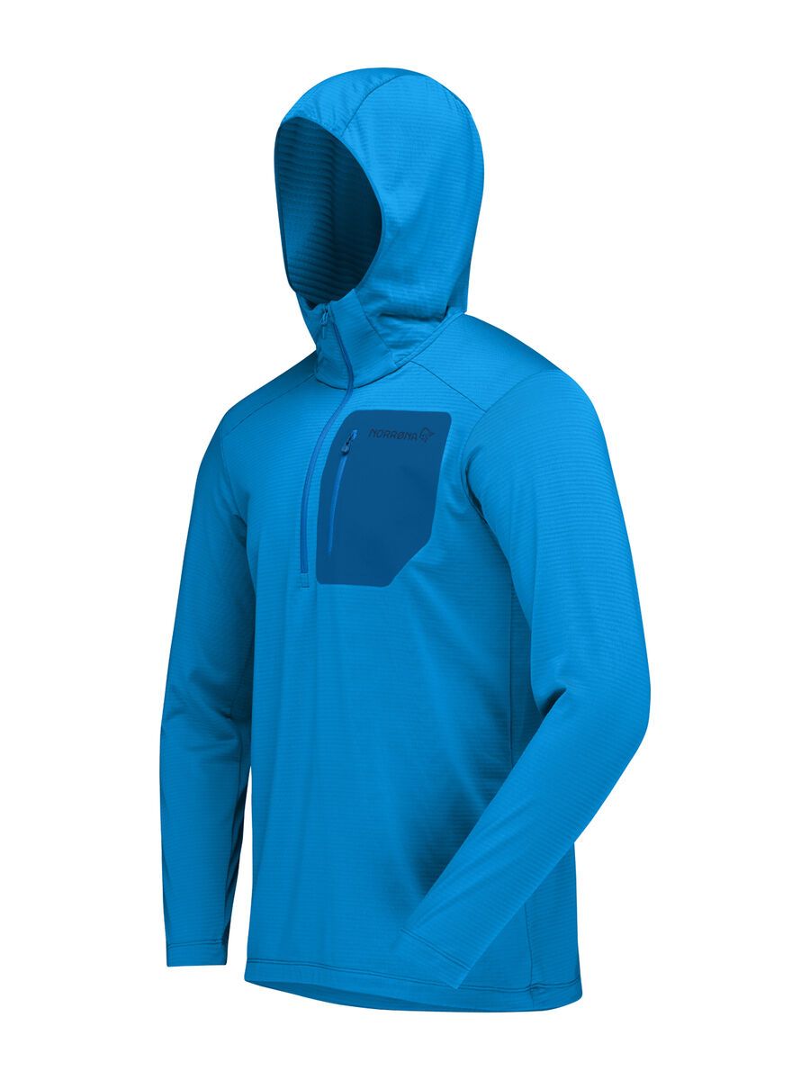 Norrona falketind warm1 Hood M's, brilliant blue/dark blue - Bild 2