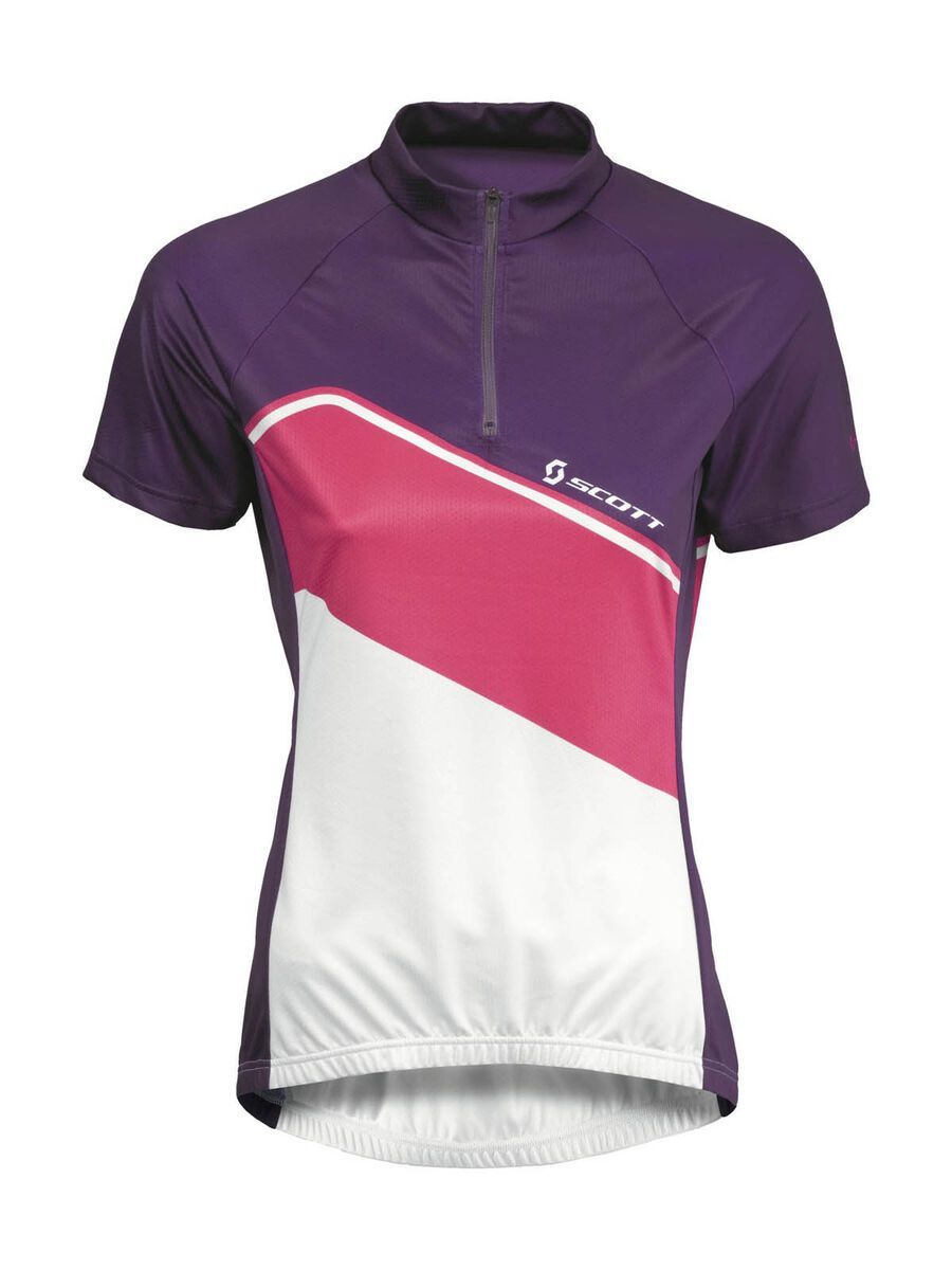 Scott Shirt Womens Classic s/sl, dark purple/white - Bild 1