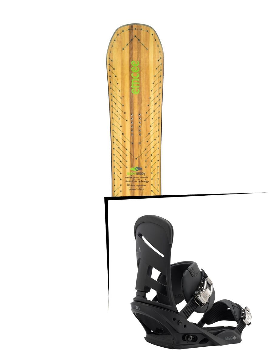 Set: BuddyBuddy Emcee Flex 3 2017 + Burton Mission (1712873S) - Bild 1