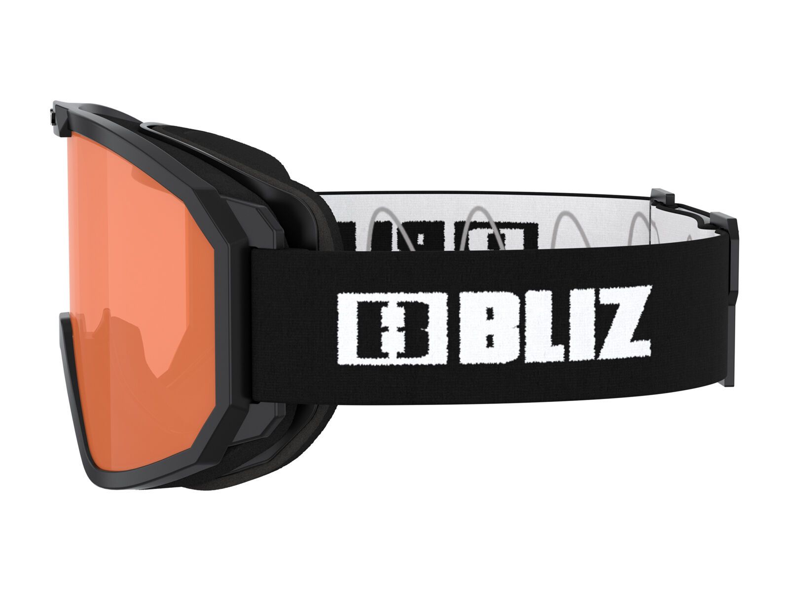 Bliz Rave JR, Orange  / matt black - Bild 2