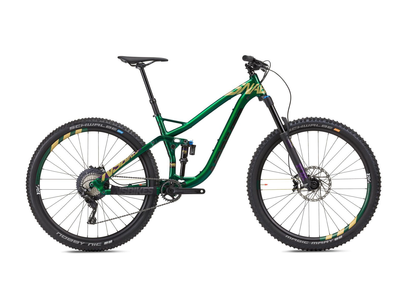 NS Bikes Snabb 150 Plus 1, trans green - Bild 1