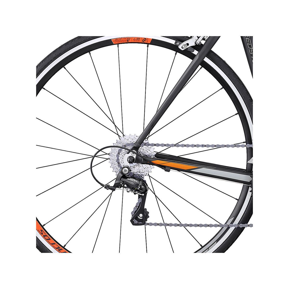 Scott Speedster 40, black/orange/grey - Bild 4