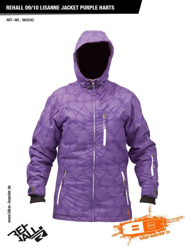 Rehall Lisanne Jacket, purple hearts - Bild 1