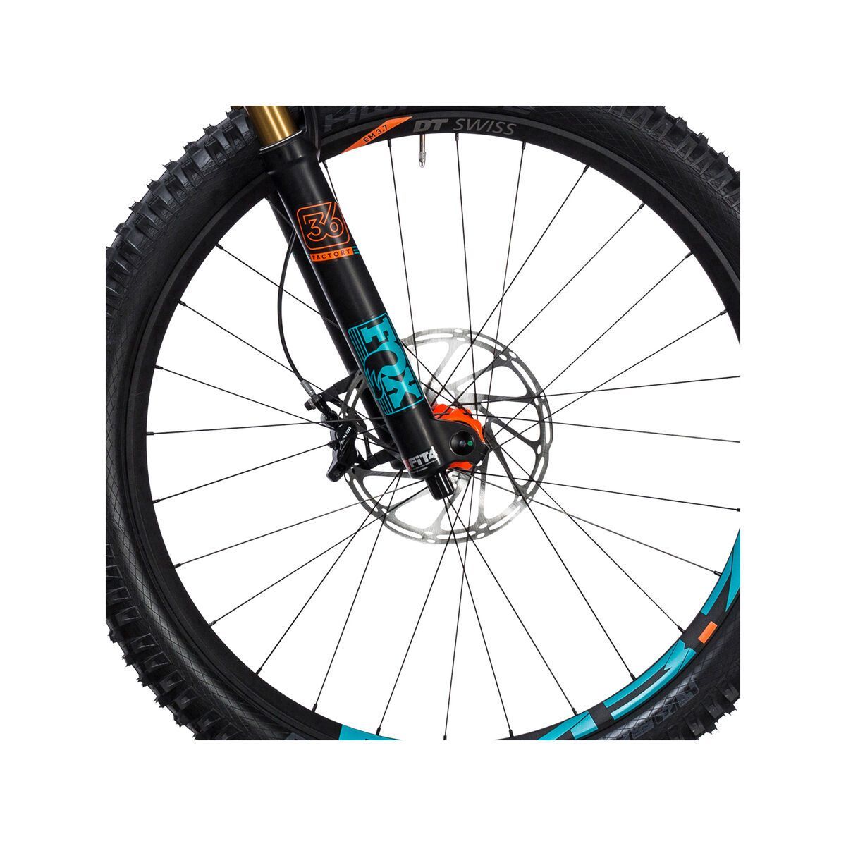 Cube Fritzz 180 HPA SL 27.5, black´n´mint - Bild 2