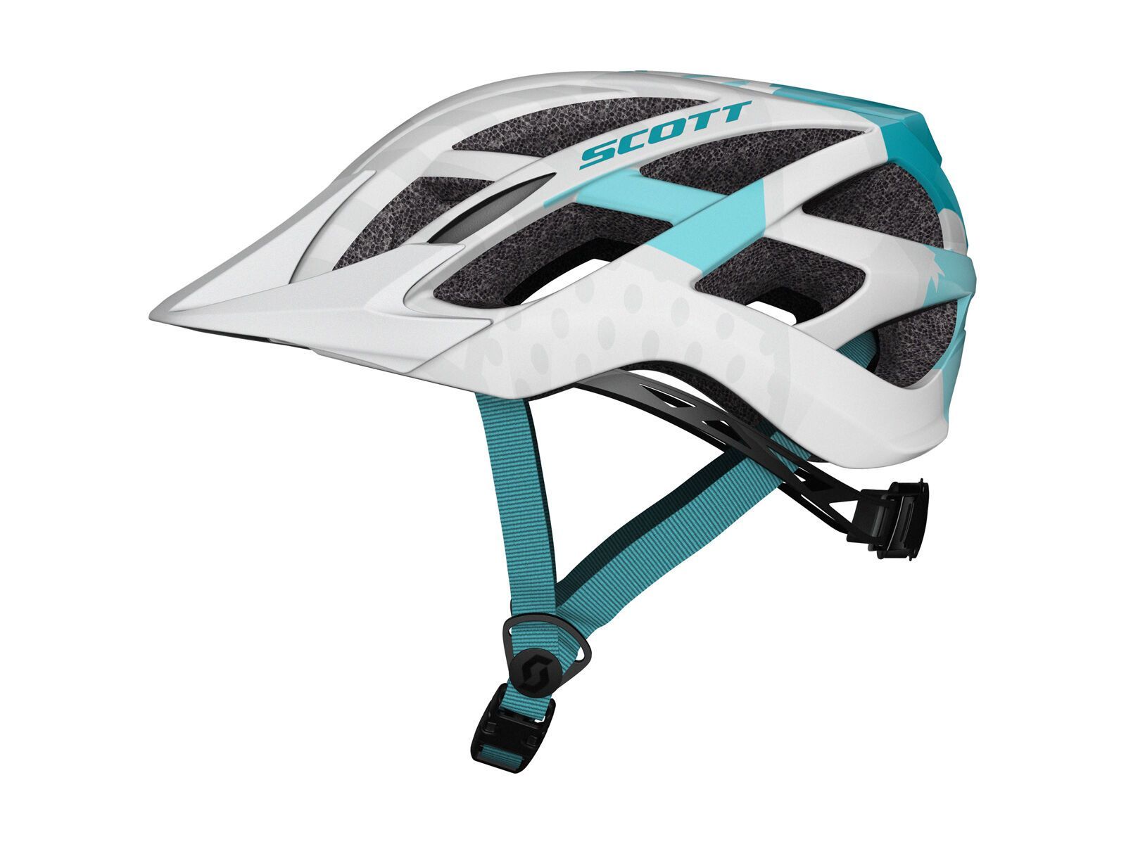 Scott Spunto Helmet, white/blue - Bild 2