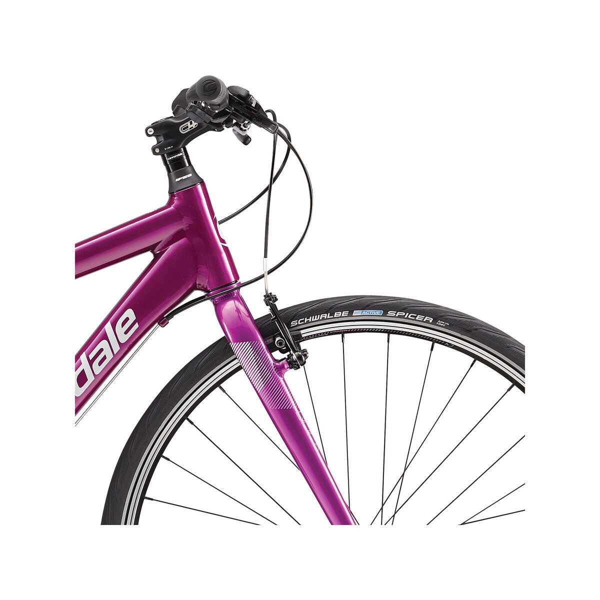 Cannondale Quick 6 Women's, road purple w/ primer and orchid, reflective detail, gloss - PUR - Bild 5