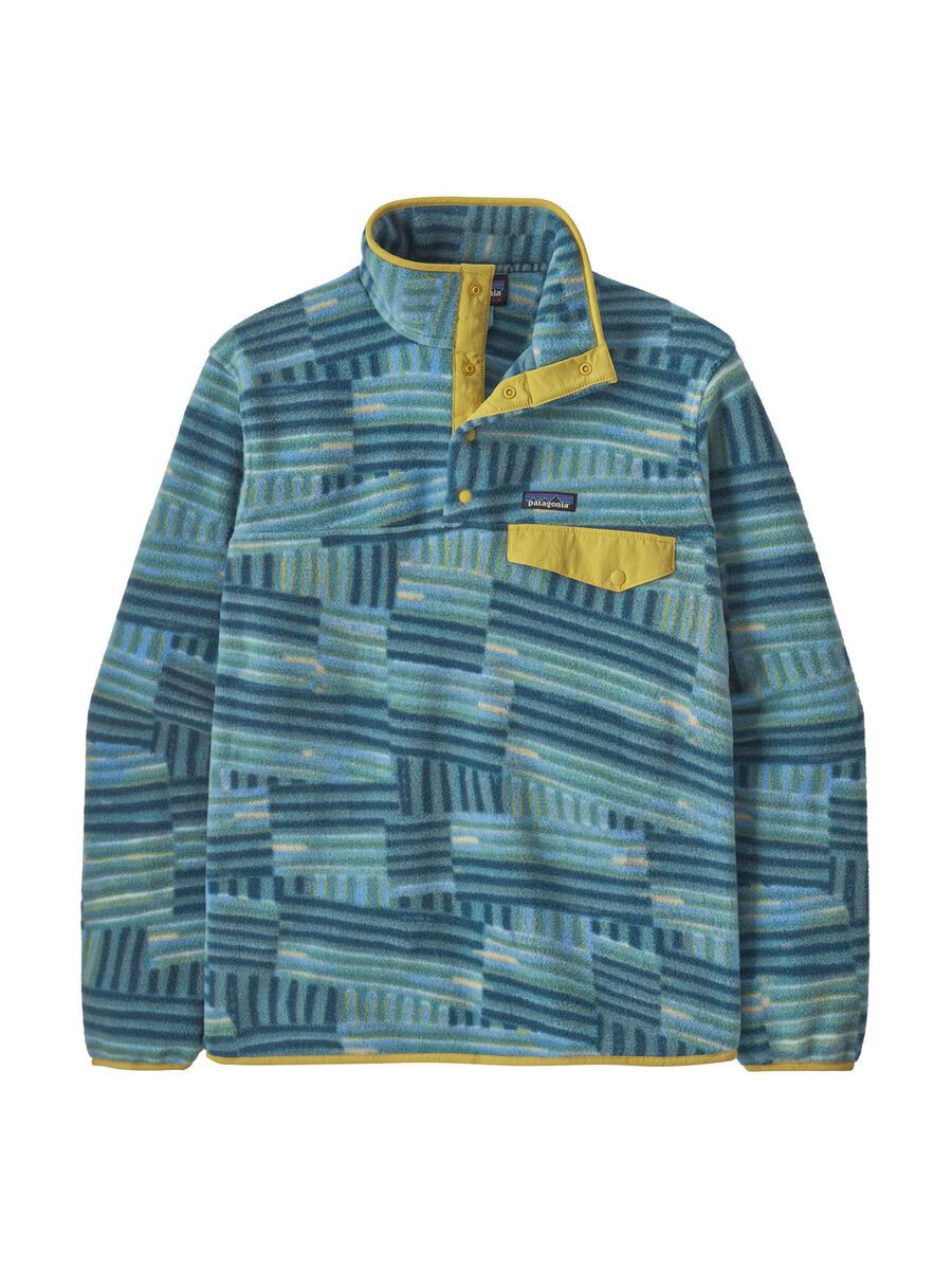 Patagonia Men's Lightweight Synchilla Snap-T Pullover, wetland blue - Bild 1