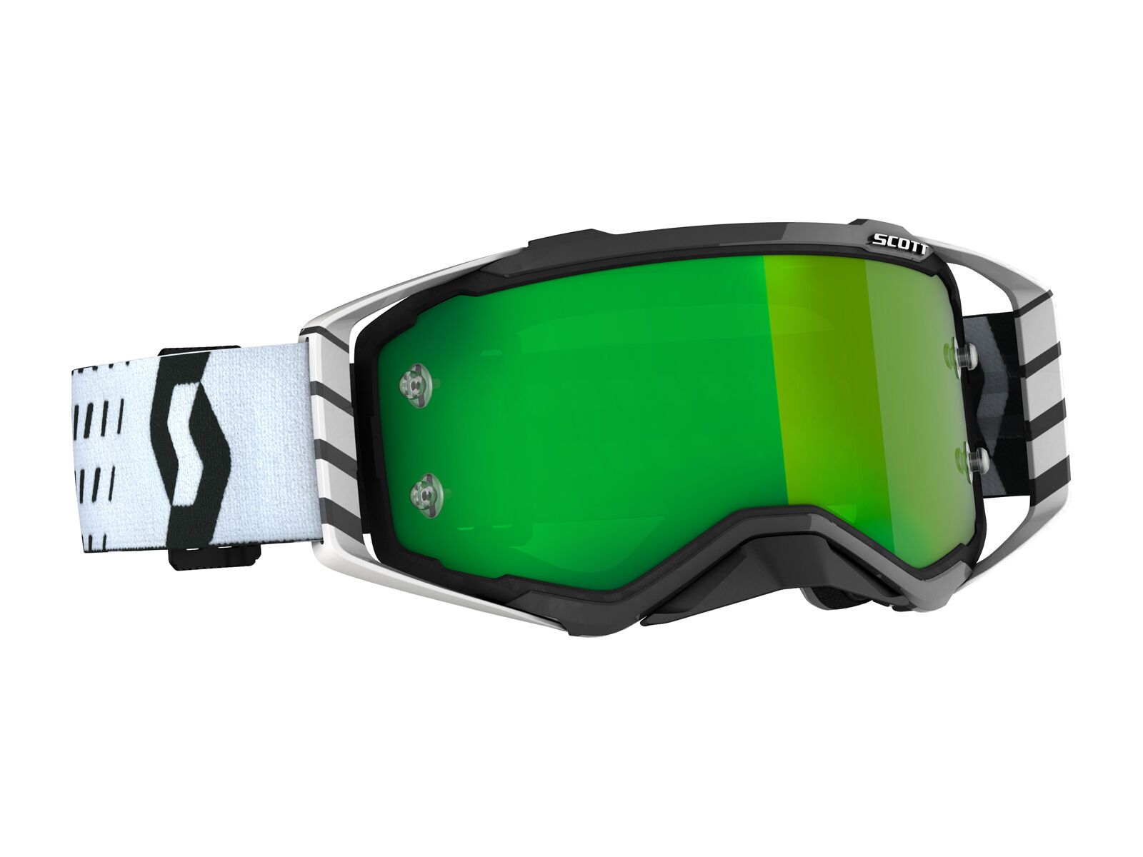 Scott Prospect Goggle Green Chrome Works, black/white - Bild 1