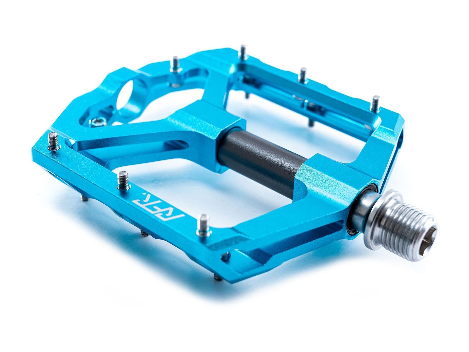 Cube RFR Pedale Flat SLT 2.0, blue´n´grey - Bild 3