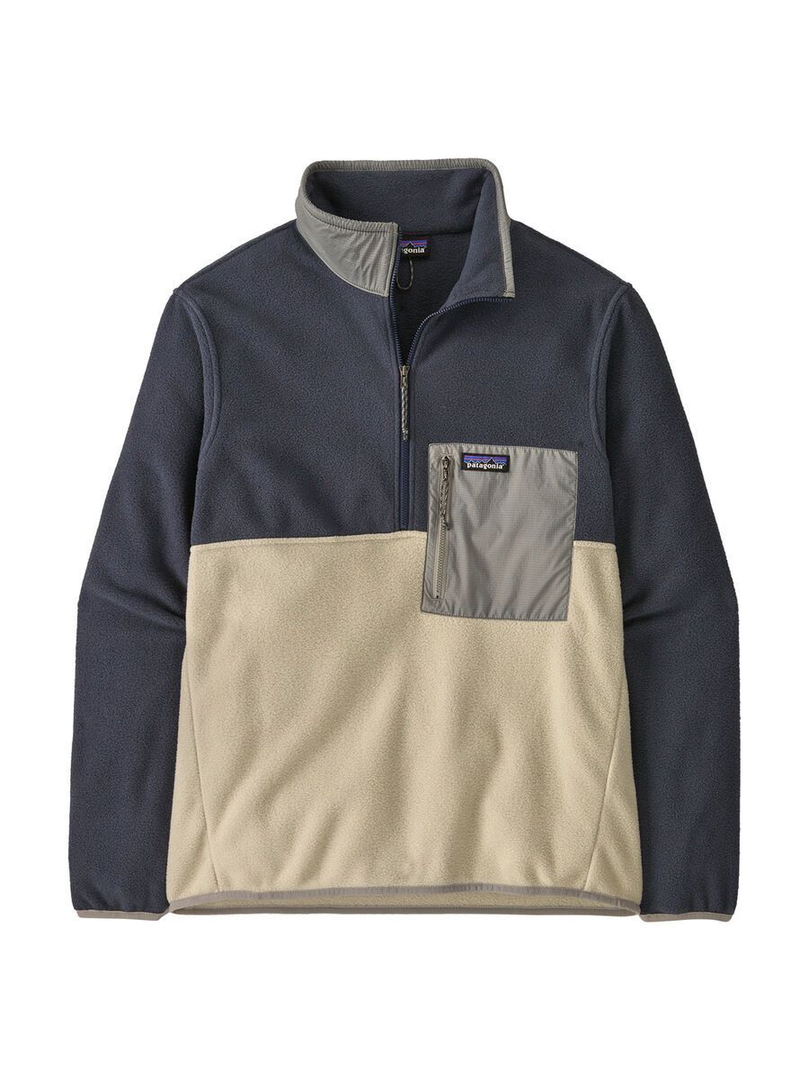 Patagonia Men's Microdini 1/2-Zip Fleece Pullover, pelican - Bild 1