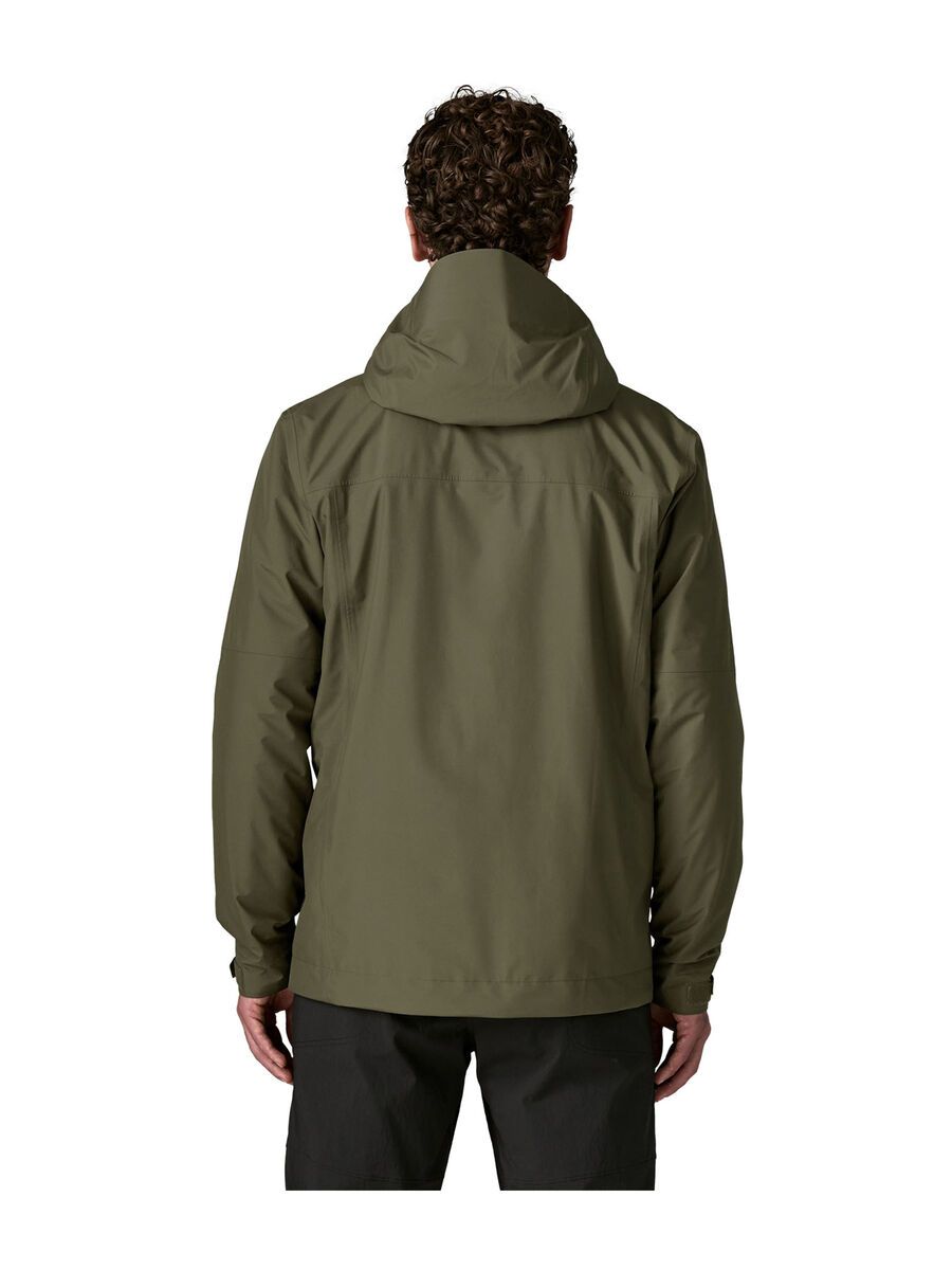 Patagonia Men's Insulated Boulder Fork Rain Jacket, basin green - Bild 4