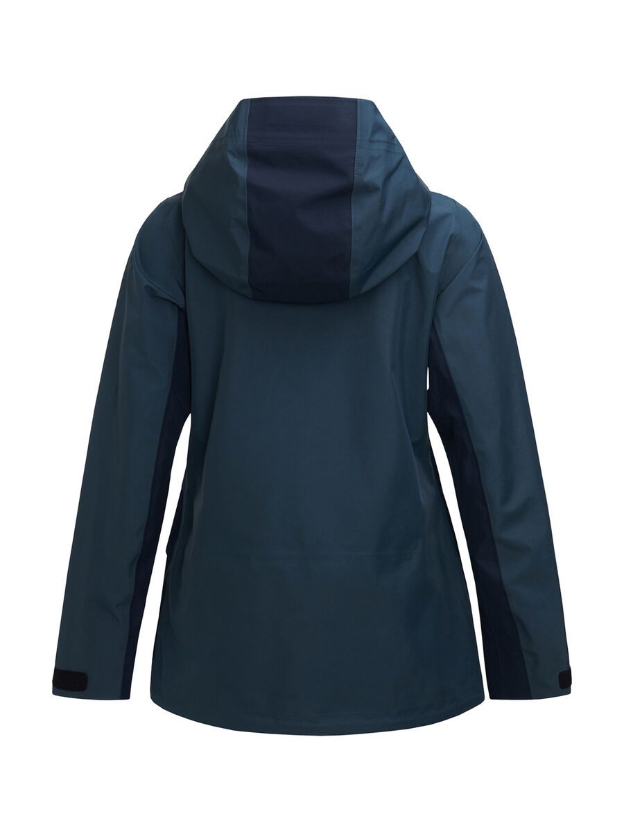 Peak Performance W Vertical 3L Jacket, blue steel - Bild 2