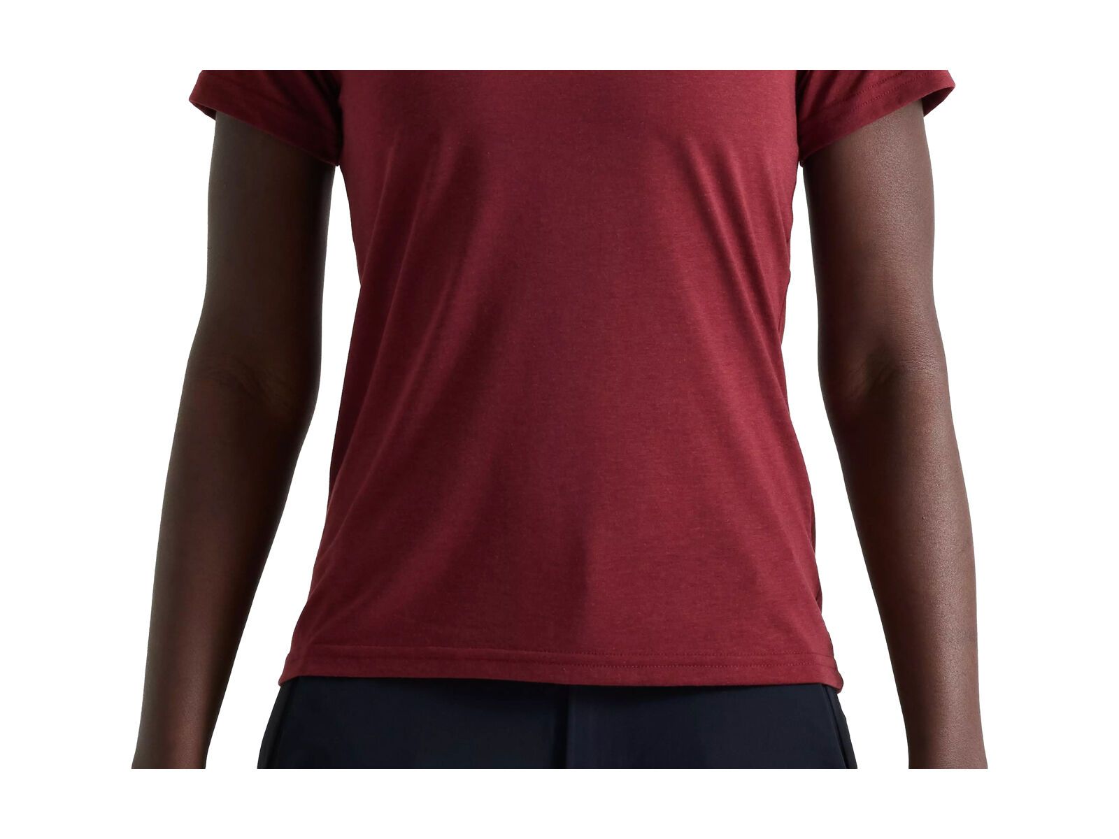 Specialized Wordmark T-Shirt Damen kurzarm, garnet red - Bild 6