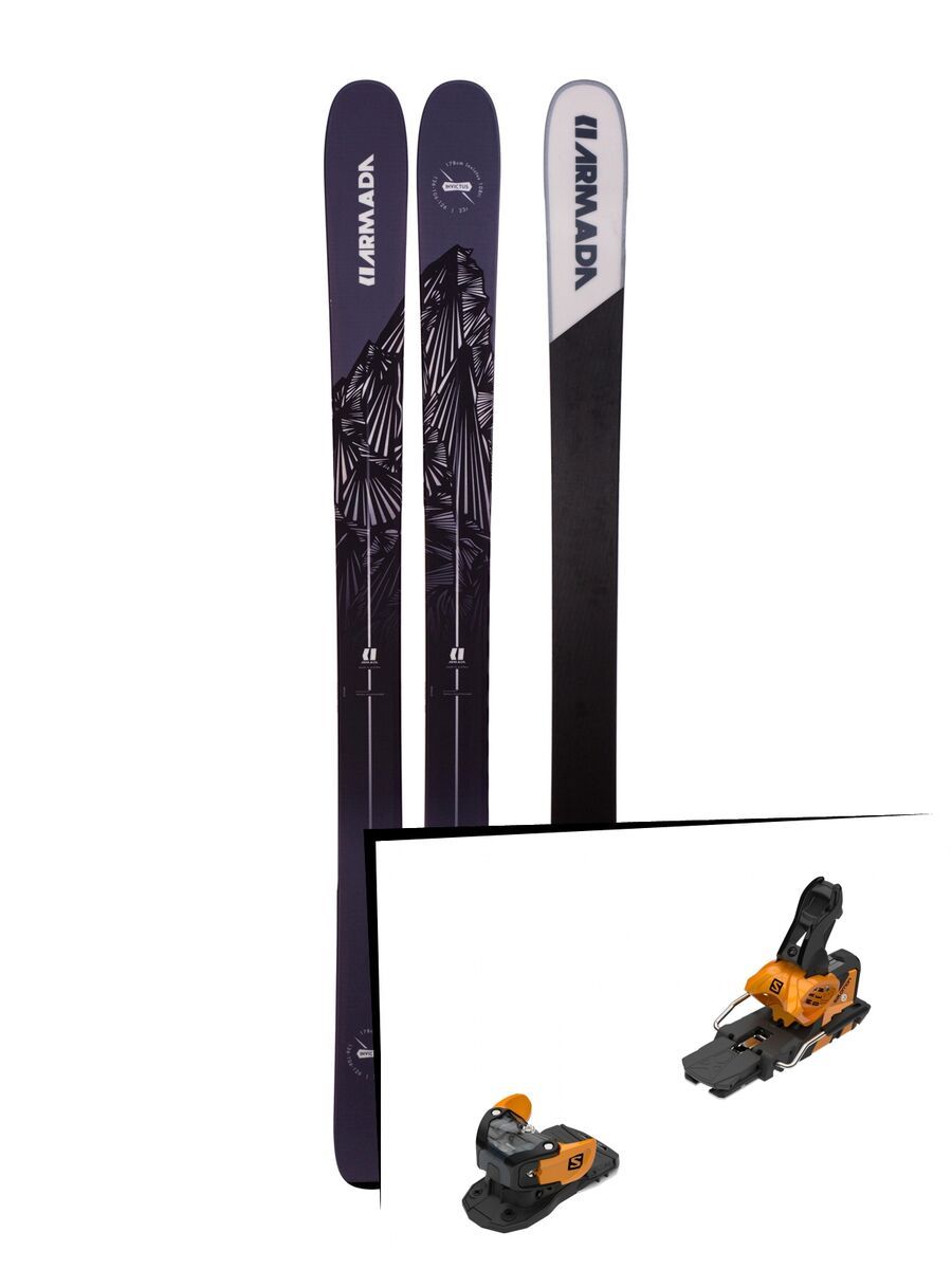 Set: Armada Invictus 108 Ti 2019 + Salomon Warden MNC 13 saffron/black - Bild 1