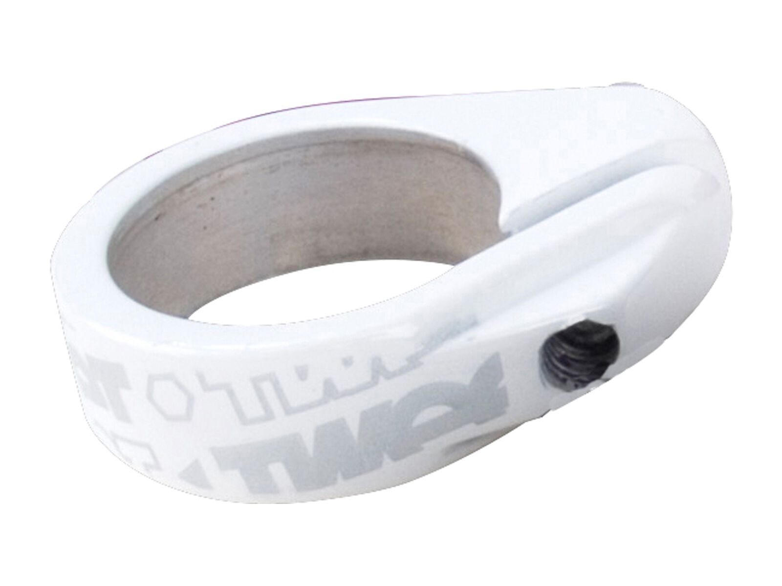 Spank Tweet Tweet Seat Post Clamp, white - Bild 1