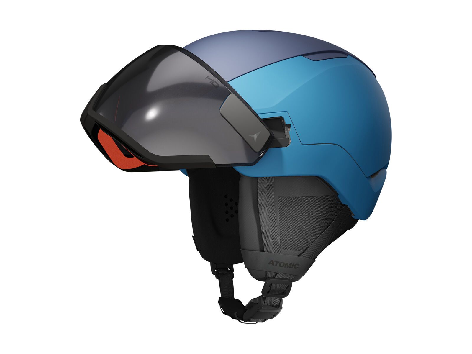 Atomic Revent GT AMID Visor, Silver HD / blue - Bild 2