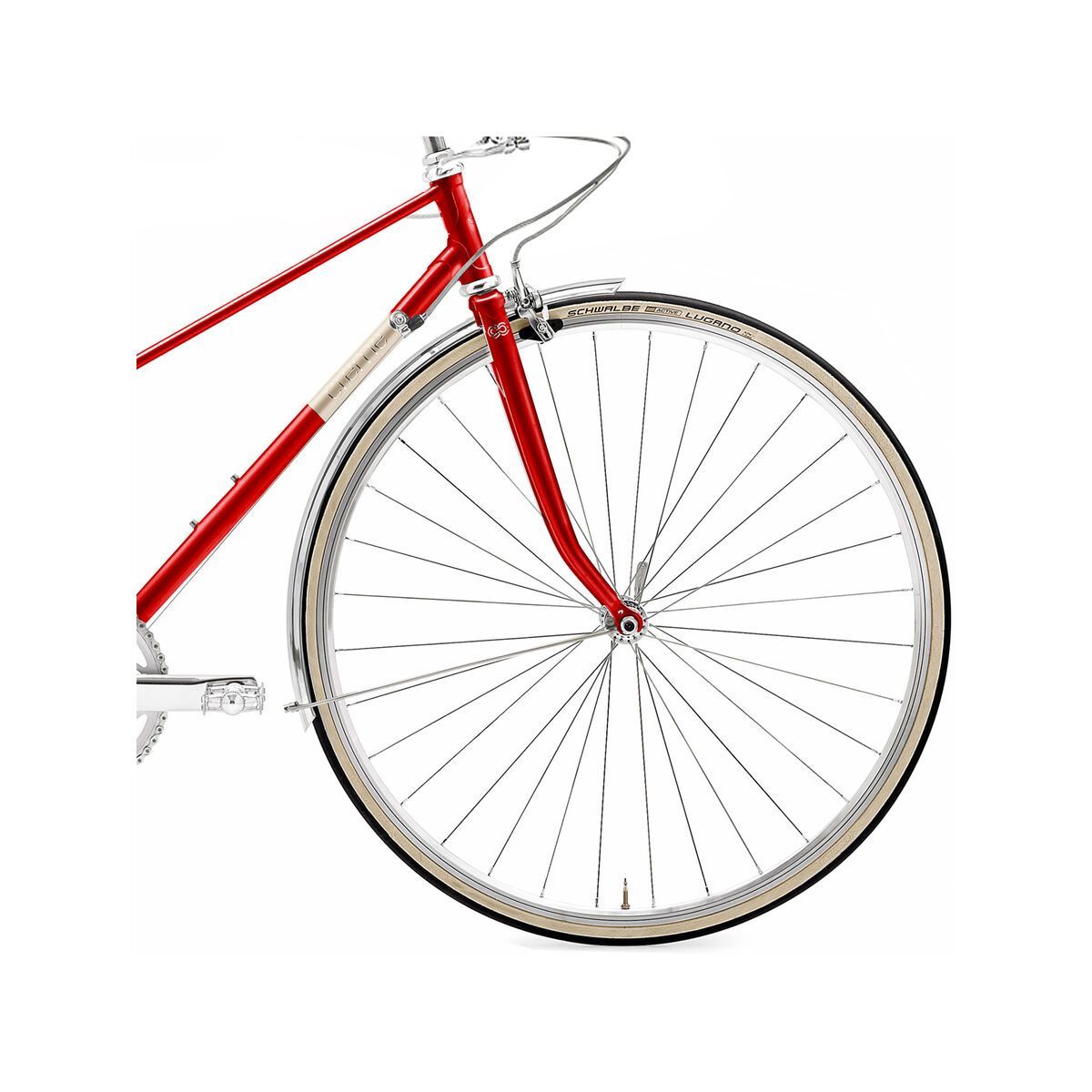 Creme Cycles Echo Mixte LTD, red - Bild 3