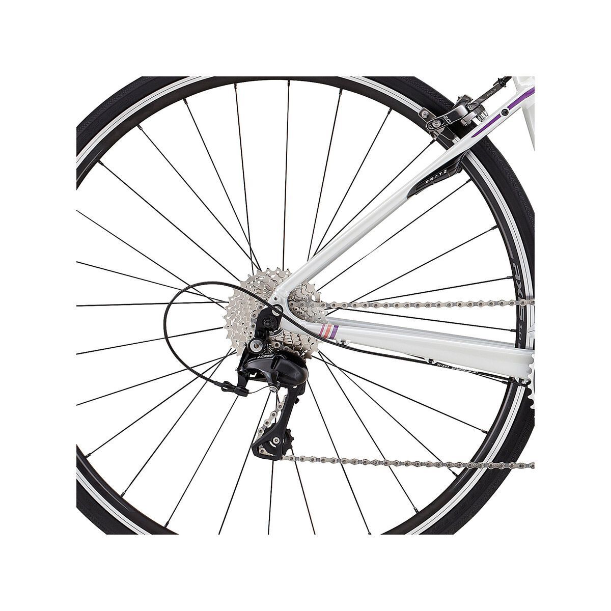 Specialized Dolce Comp, gloss dirty white/deep pearl fuschia/pearl coral - Bild 4