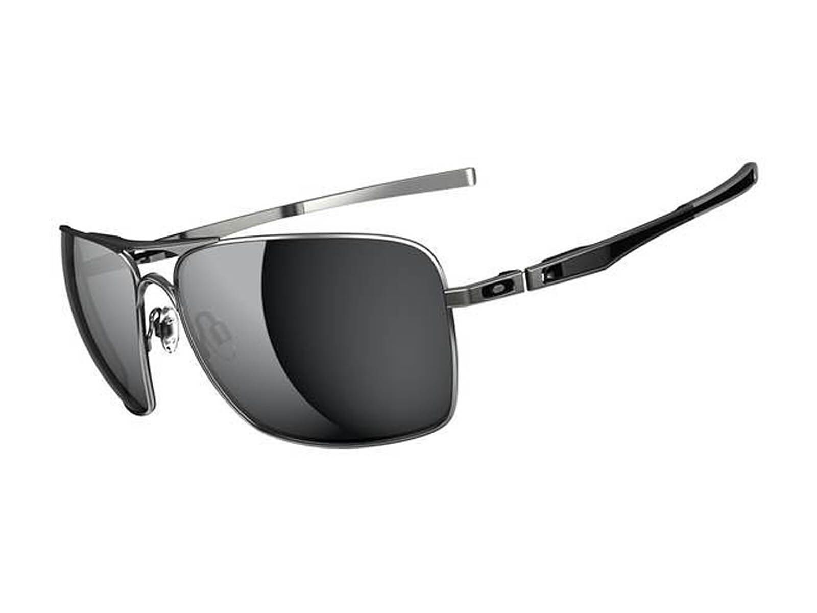 Oakley Plaintiff Squared, Lead/Black Iridium Polarized - Bild 1