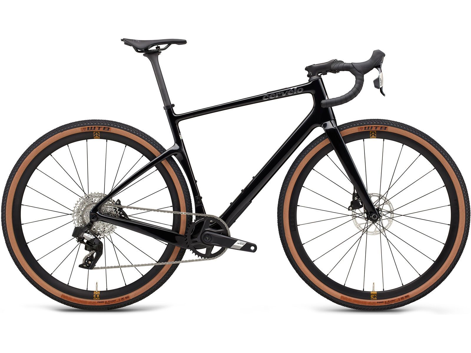 Cervelo Aspero SRAM Apex XPLR AXS 1, black/charcoal - Bild 1