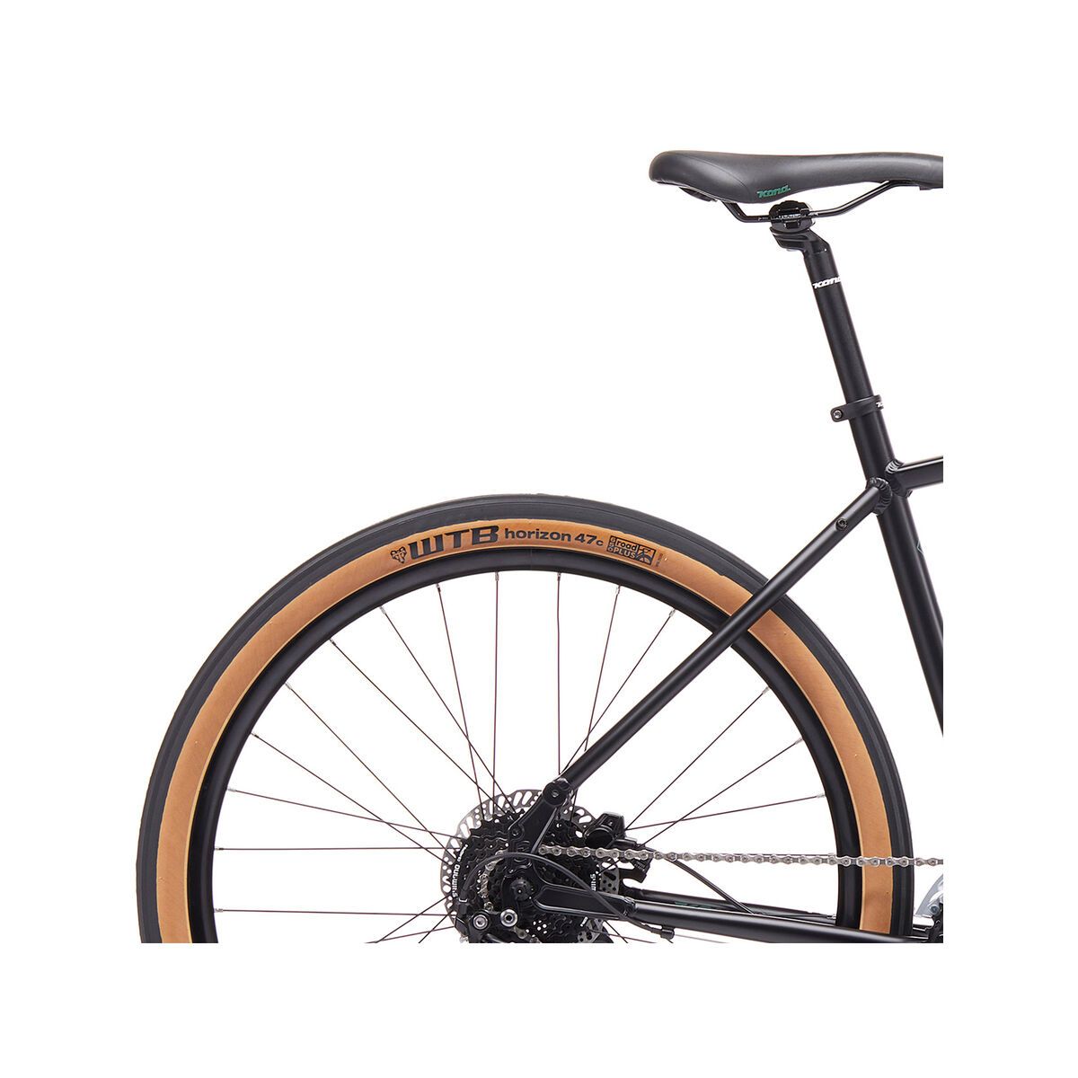 Kona Dew Plus, matt black w/ eco green decals - Bild 6