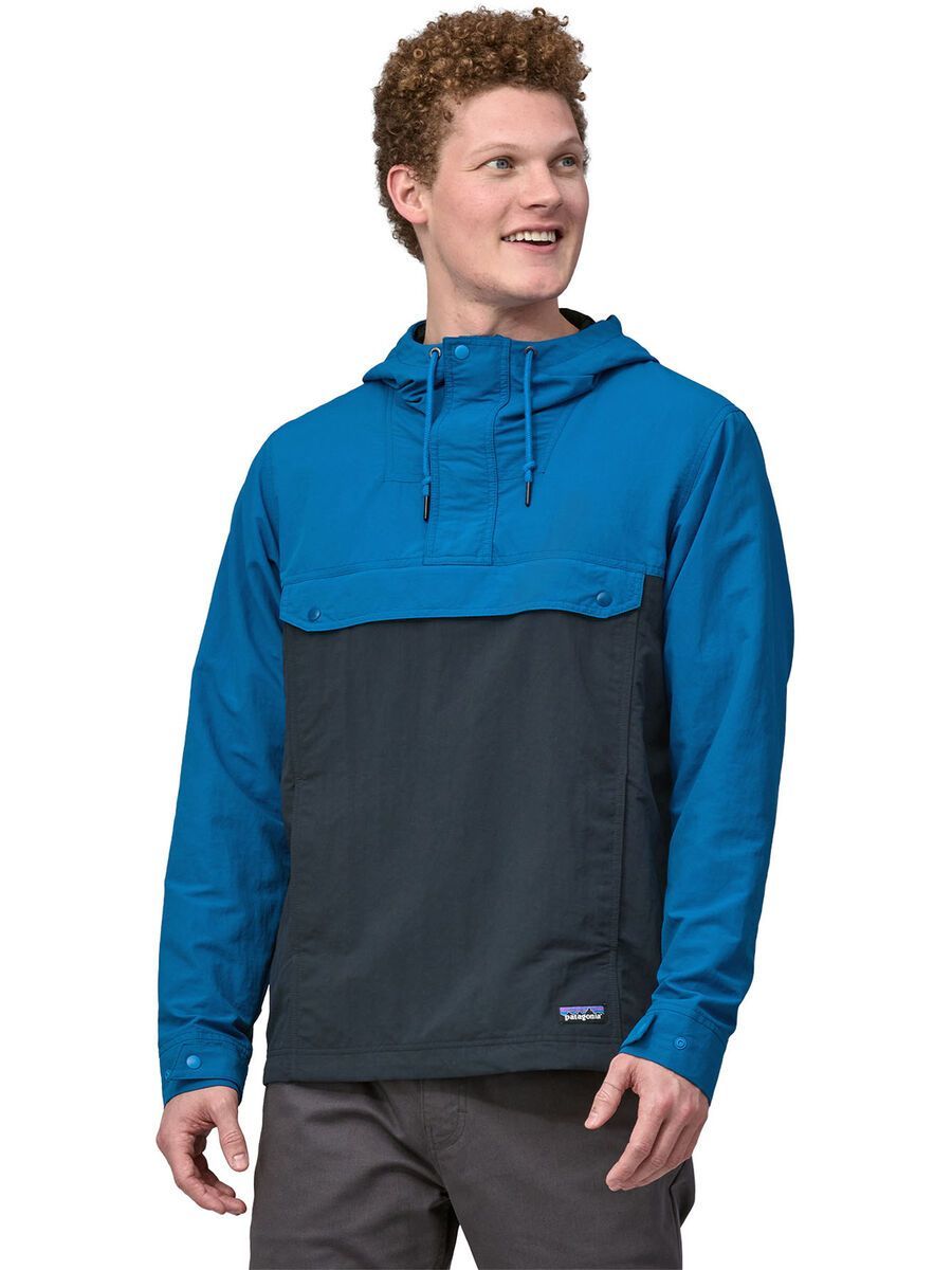 Patagonia Men's Isthmus Anorak Pullover, endless blue - Bild 2