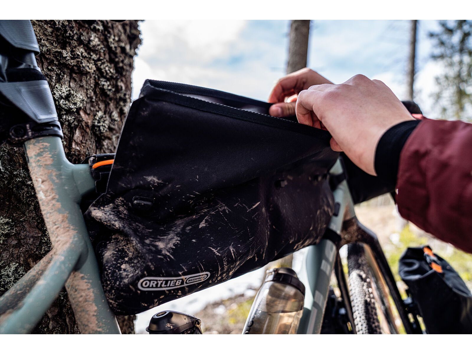 ORTLIEB Frame-Pack RC Toptube 4 L, dark sand - Bild 18