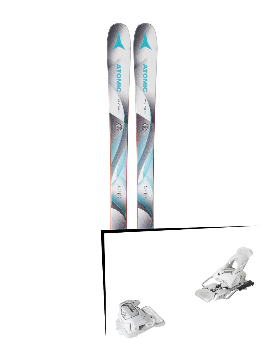 Set: Atomic Vantage 85 W 2018 + Tyrolia Attack² 12 GW matt white - Bild 1