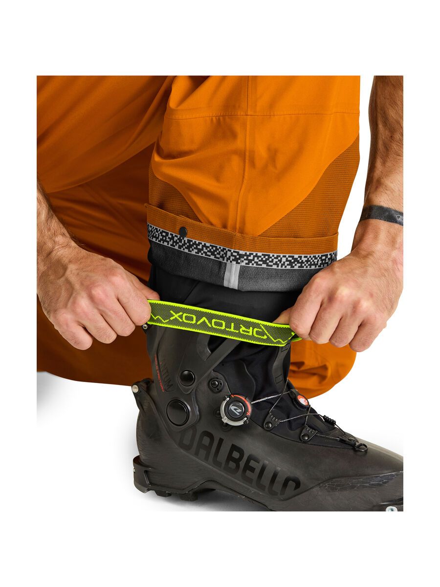 Ortovox 3L Ravine Shell Pants M, sly fox - Bild 5