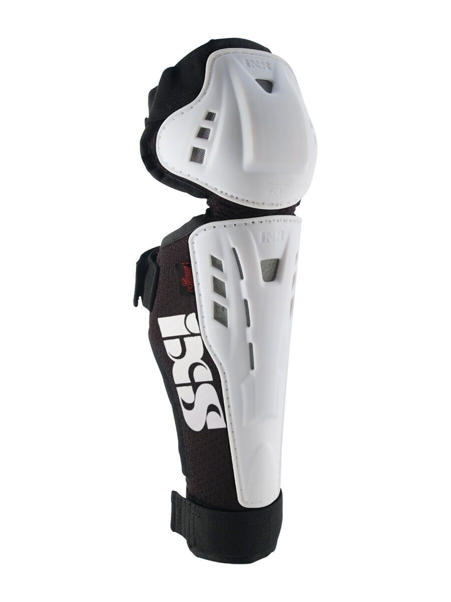 IXS Hammer-Series Knee Guard Kids, white - Bild 1