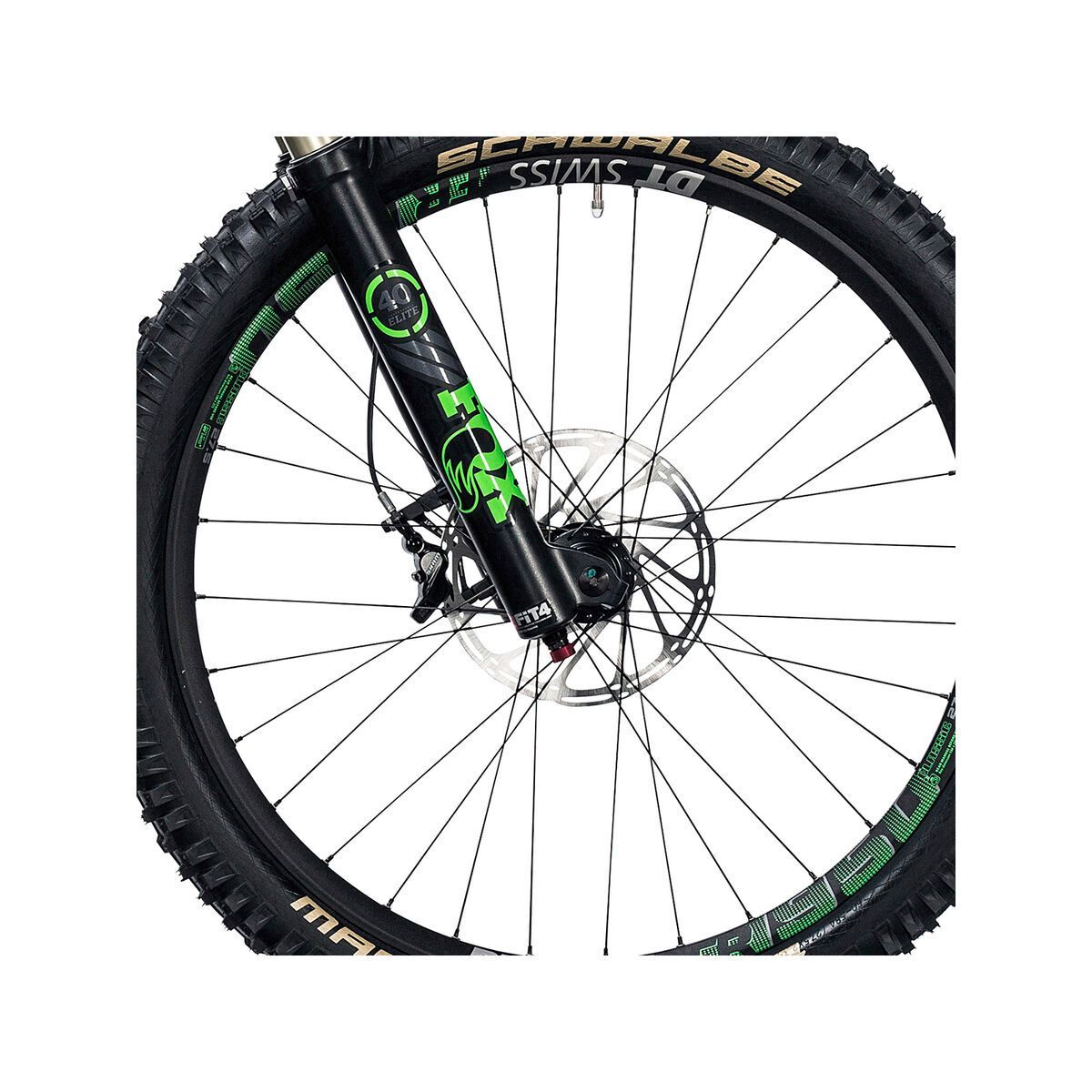Cube TWO15 HPA Race 27.5, black´n´green - Bild 2