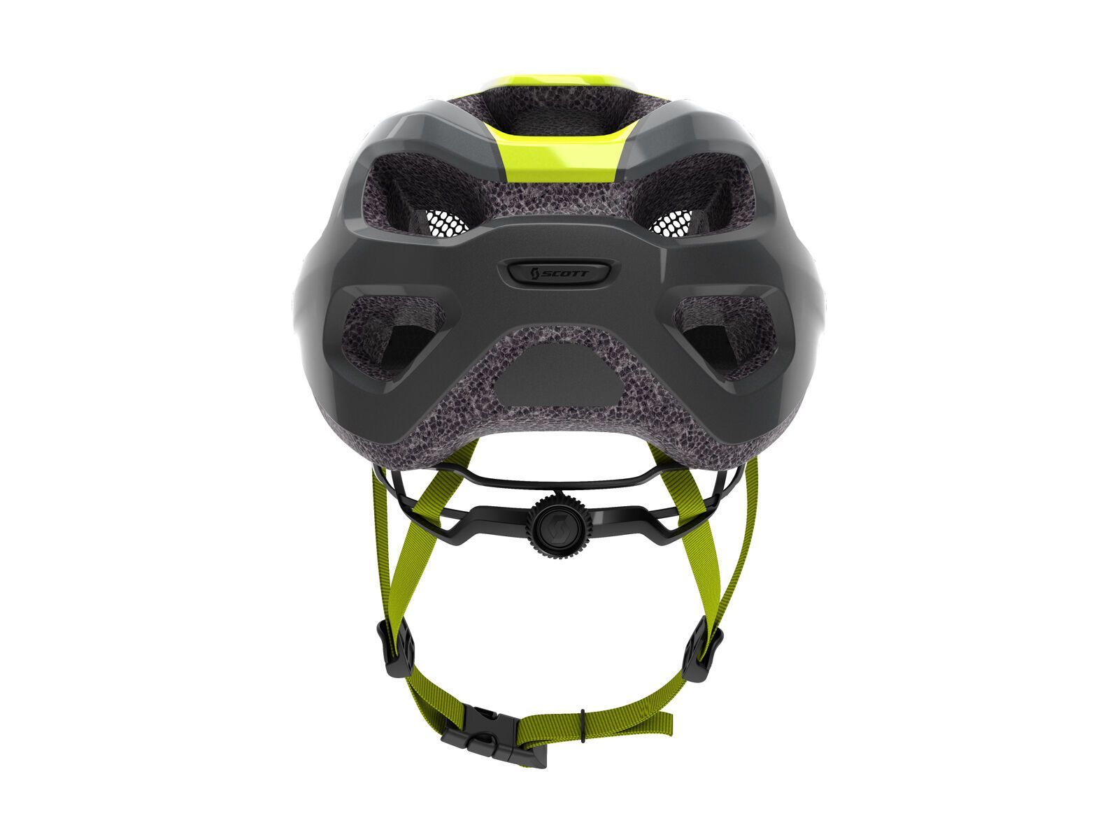 Scott Supra Helmet, black/radium yellow fade - Bild 3