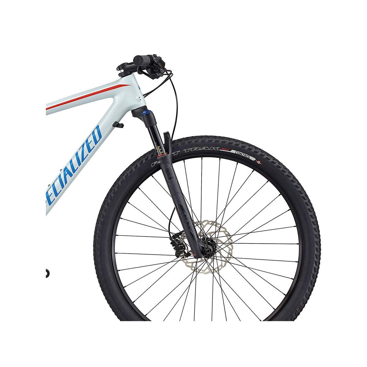 Specialized Epic HT Comp Carbon 29 World Cup, gloss baby blue/neon blue/nordic red - Bild 5