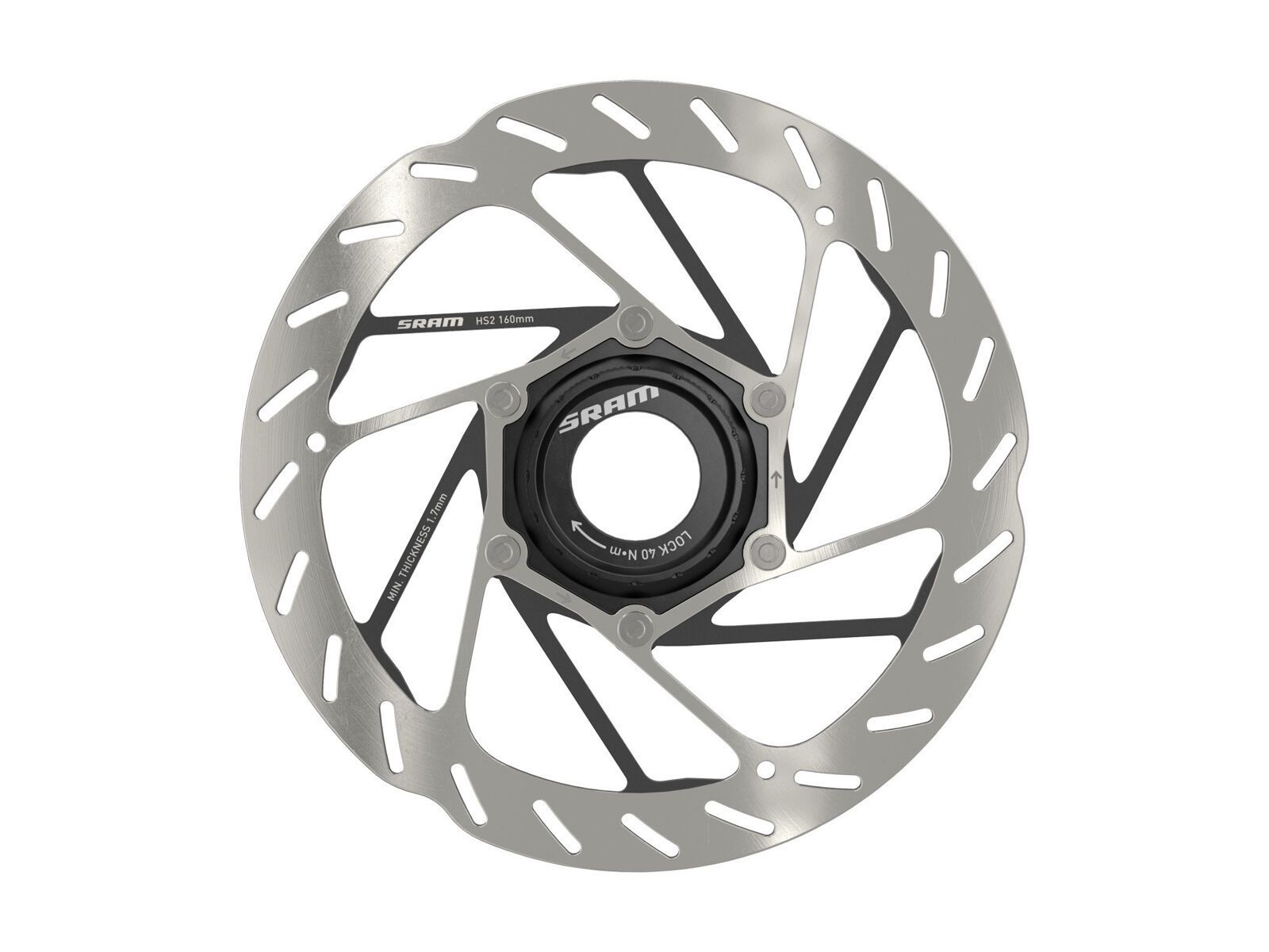 SRAM HS2 Rotor Center Lock - 160 mm - Bild 1