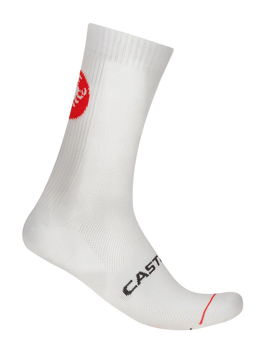Castelli Entrata 18 Sock, white - Bild 1