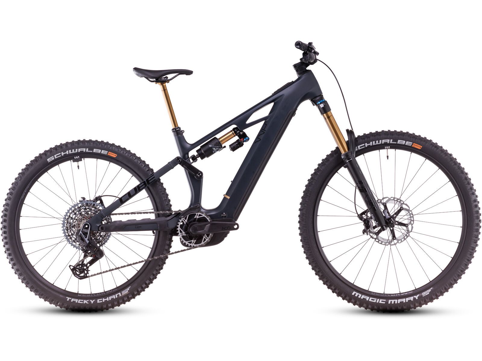 Cube Stereo Hybrid One77 HPC AT 800, carbon´n´gold - Bild 1