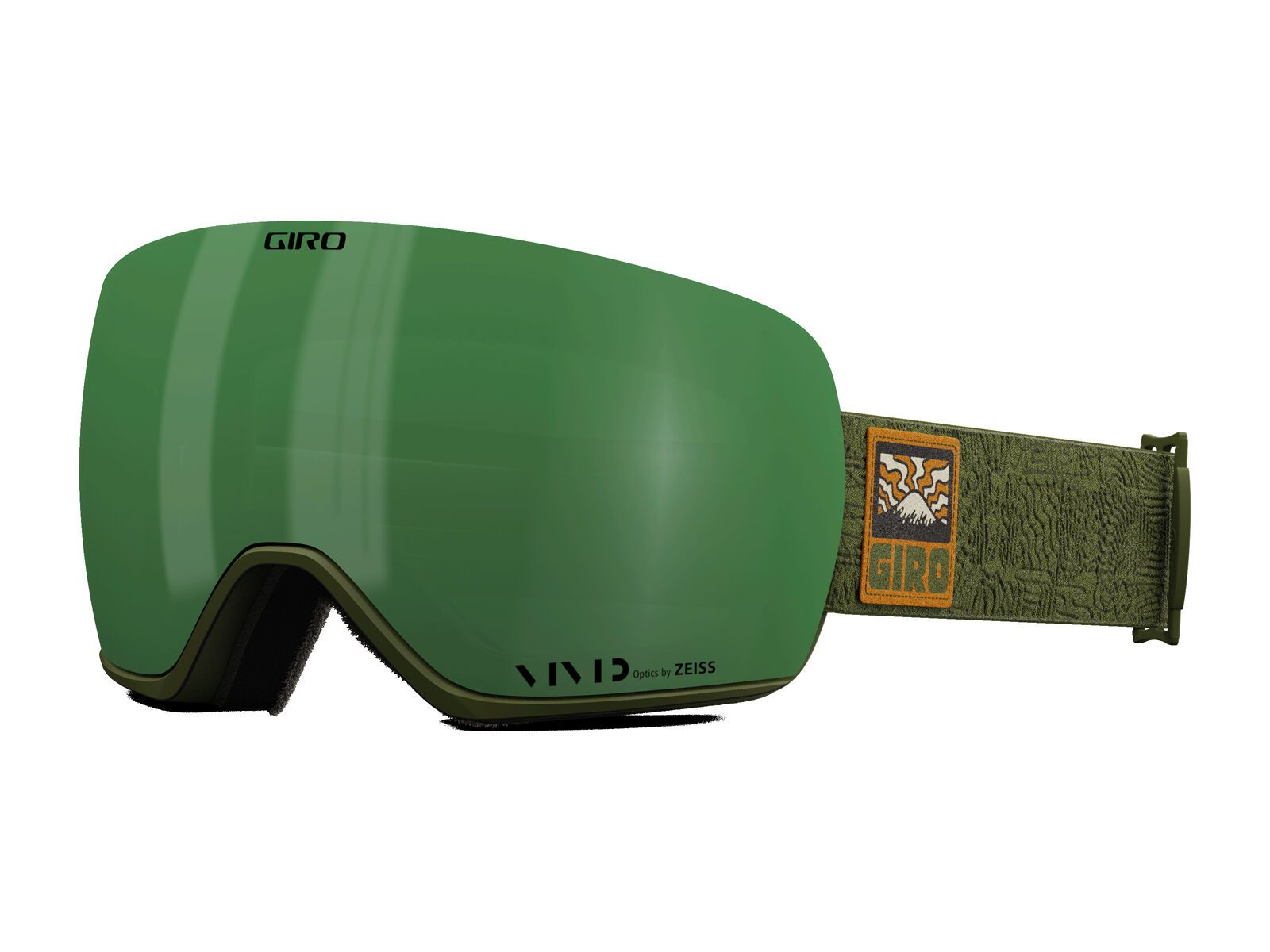 Giro Article II Vivid Envy, trail green adventure grid - Bild 1