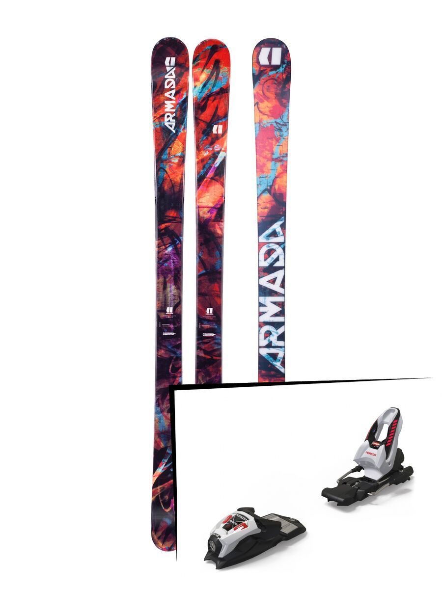 Set: Armada Arv 84 2018 + Marker Race Junior 8 white/black/red - Bild 1