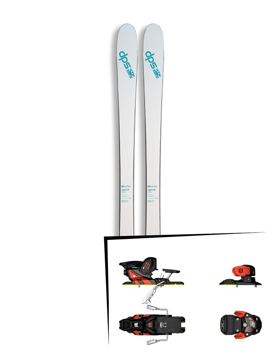 DPS Skis Set: Uschi 85 Pure3 2016 + Salomon Warden MNC 13 - Bild 1