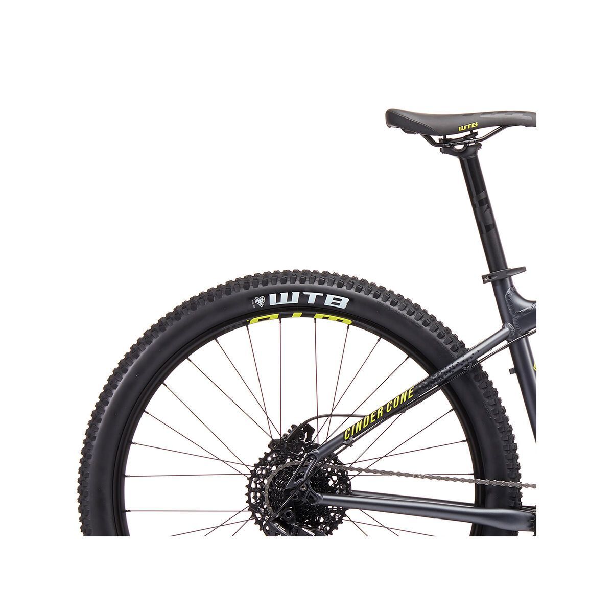 Kona Cinder Cone, matt charcoal w/ yellow & black decals - Bild 6