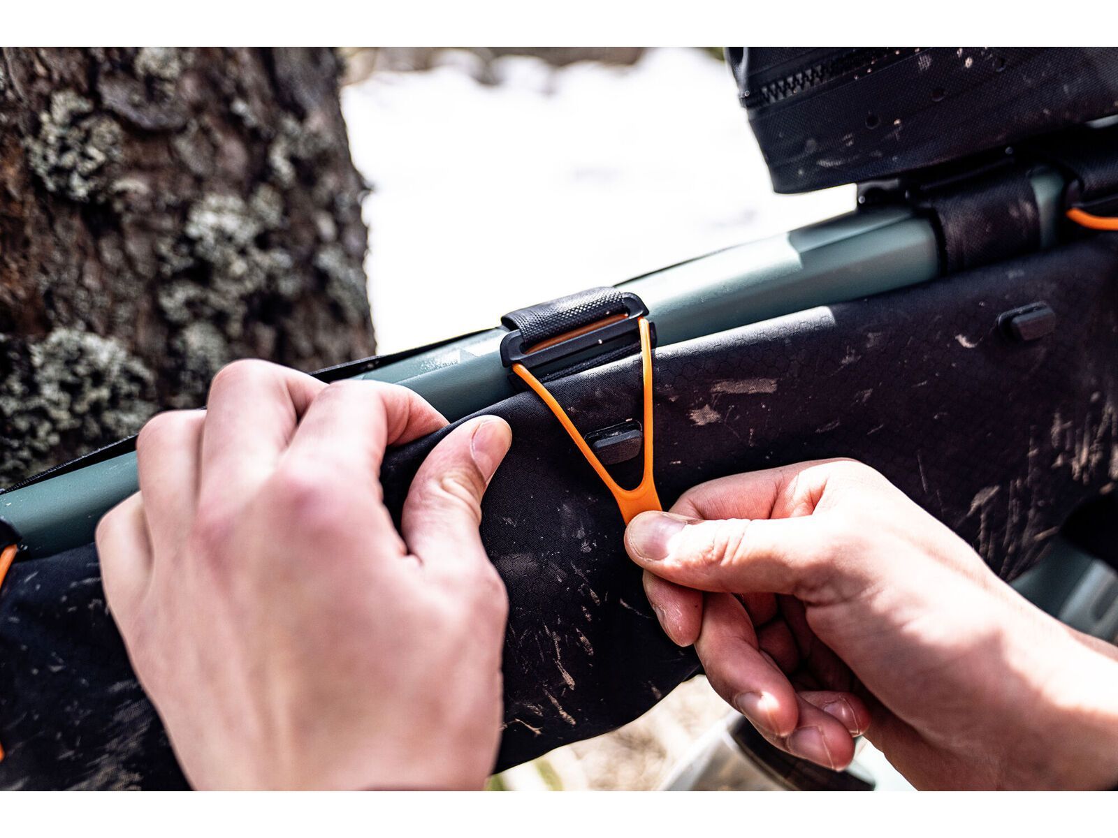 ORTLIEB Frame-Pack RC Toptube 4 L, dark sand - Bild 17