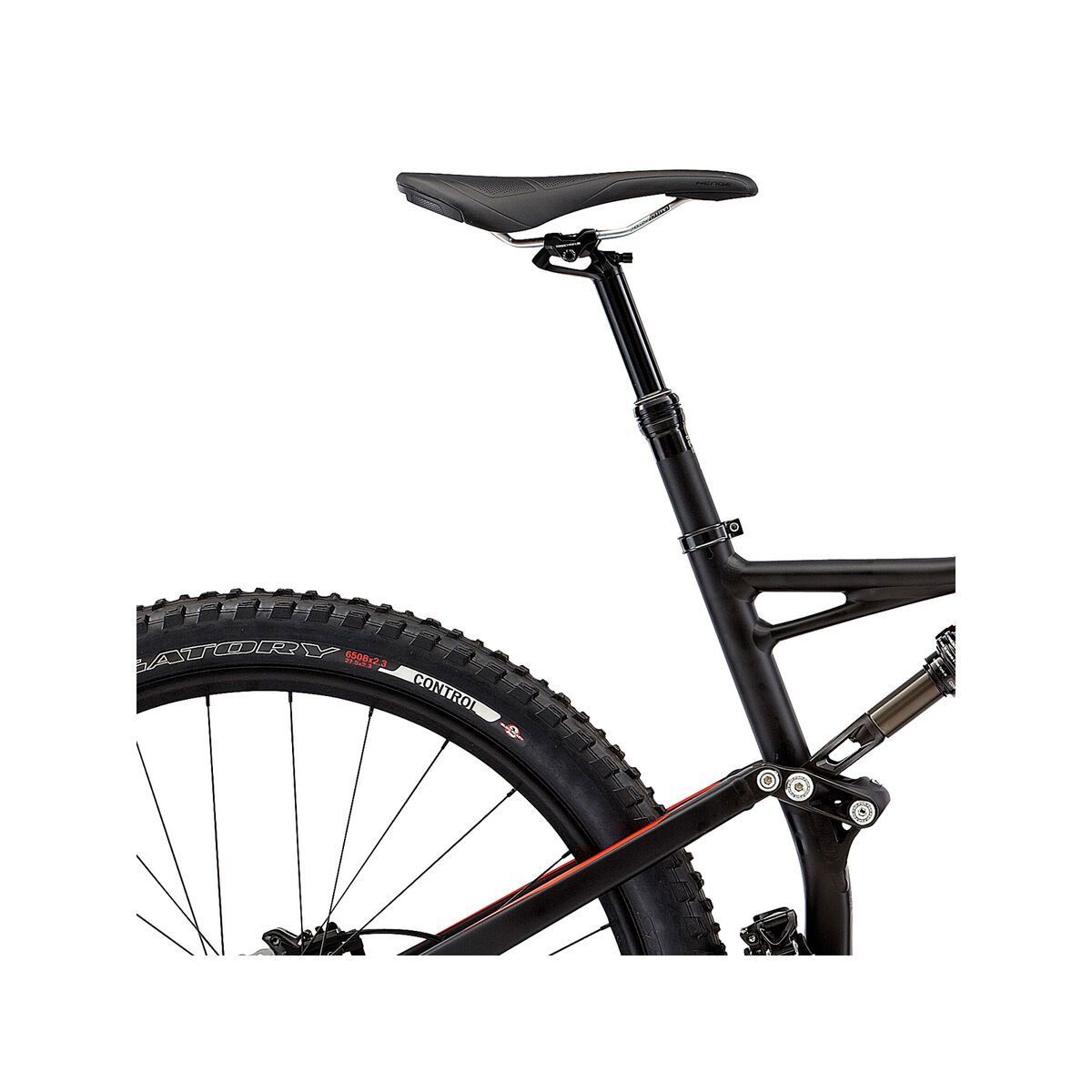 Specialized Stumpjumper FSR Comp 650b, satin black/rocket red - Bild 5