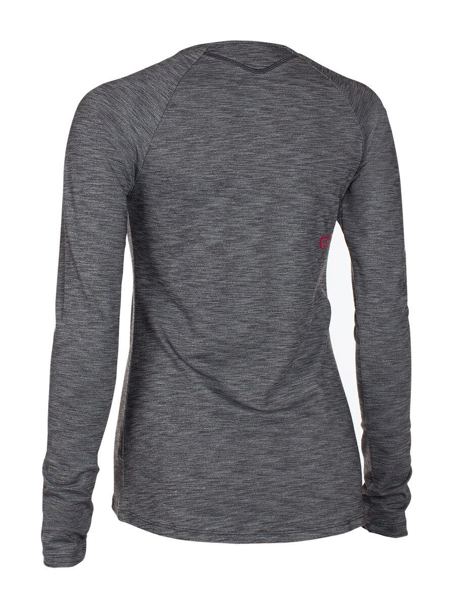 ION Base_Tee LS Stratify, dark grey melange - Bild 2
