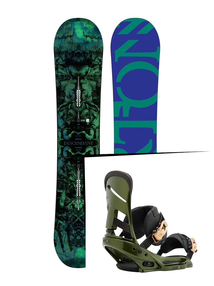 Set: Burton Descendant 2017 +  Mission EST (1712894S) - Bild 1