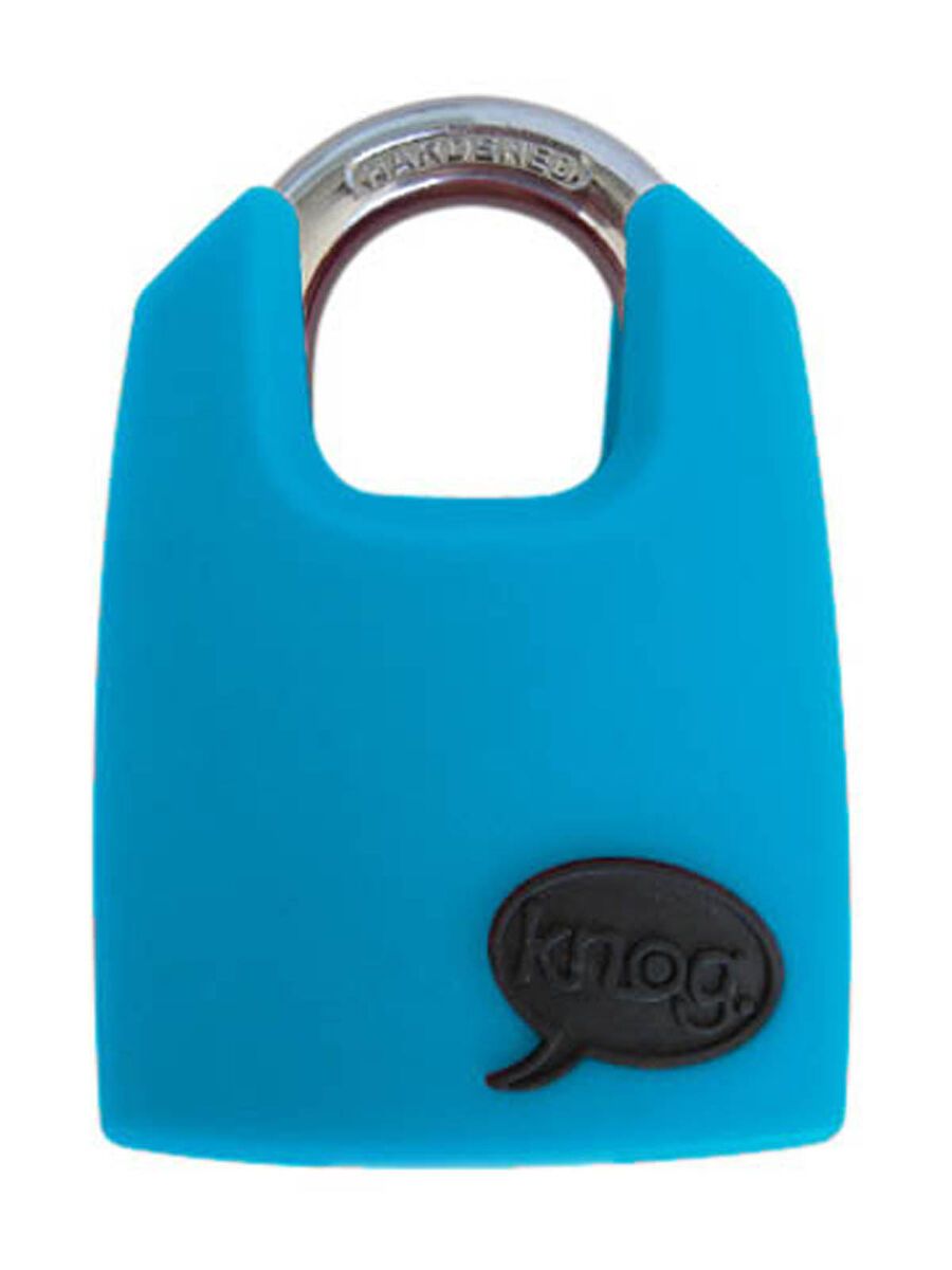 Knog Hard Case 50 Vorhängeschloss, blau - Bild 1